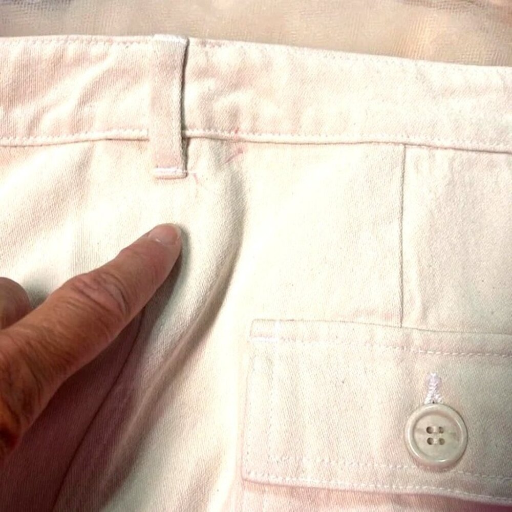 Le Superbe Mr & Mrs Benjamin midi skirt off-white tulle hem stretch size 8 - Picture 5 of 14
